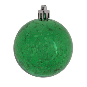 10" Green Shiny Mercury Ball Ornament 1