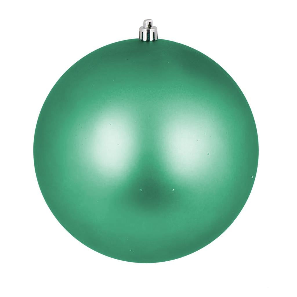 3" Teal Matte Ball Ornament (12 pack) 1
