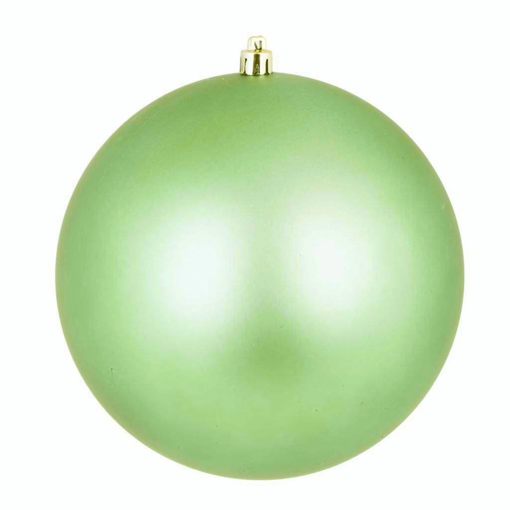3" Celadon Matte Ball Ornament (12 pack) 1