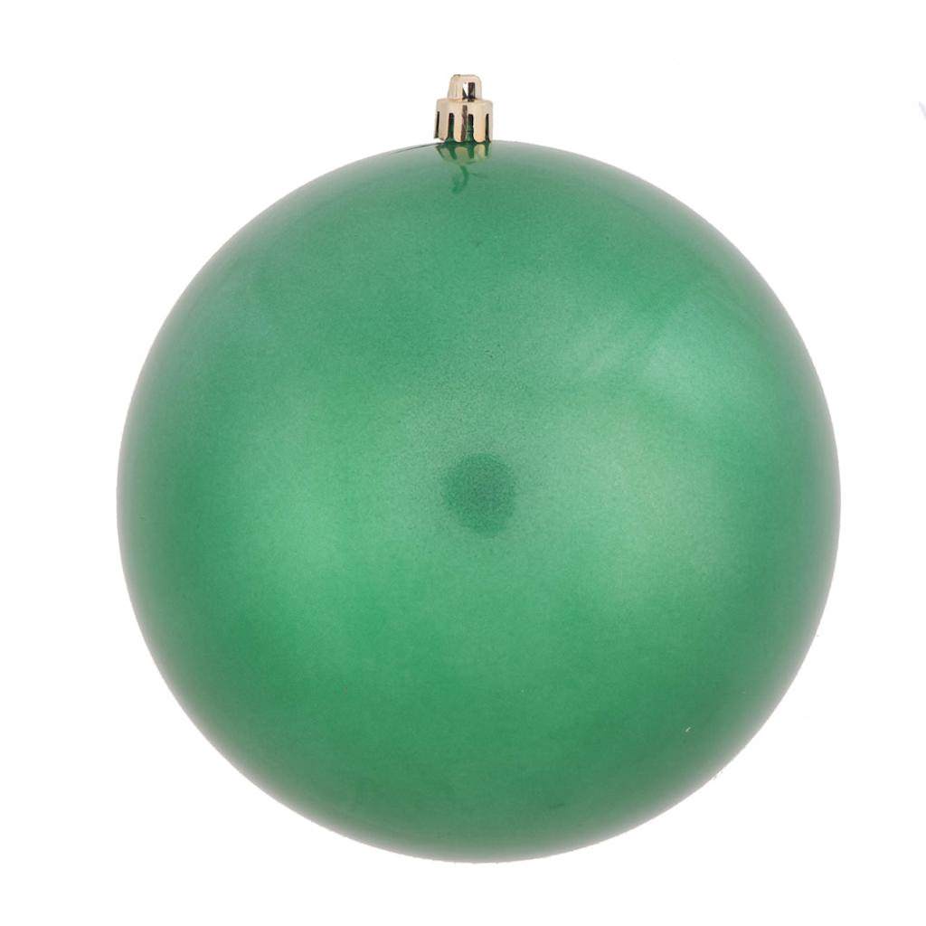 4.75" Seafoam Candy Ball Ornaments (4 pack) 1