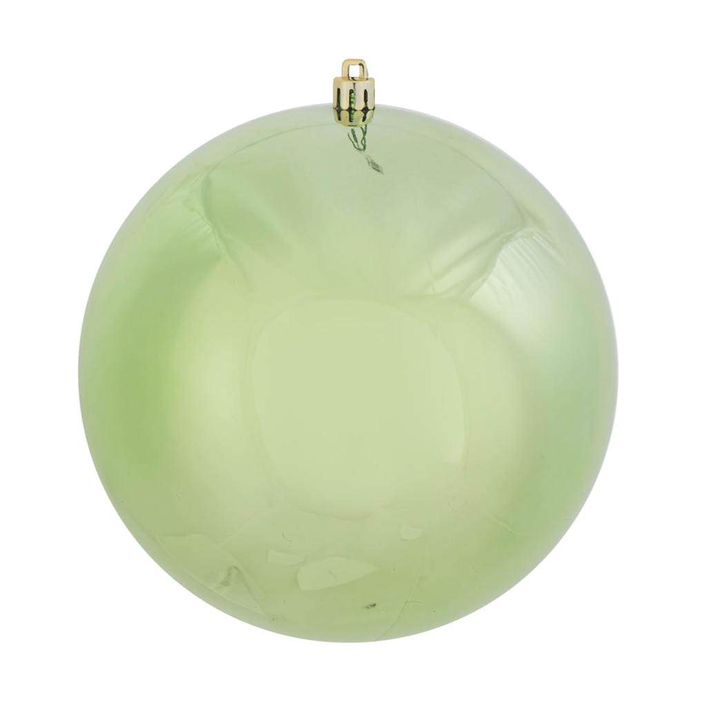 8" Celadon Shiny Finish Ball Ornament 1