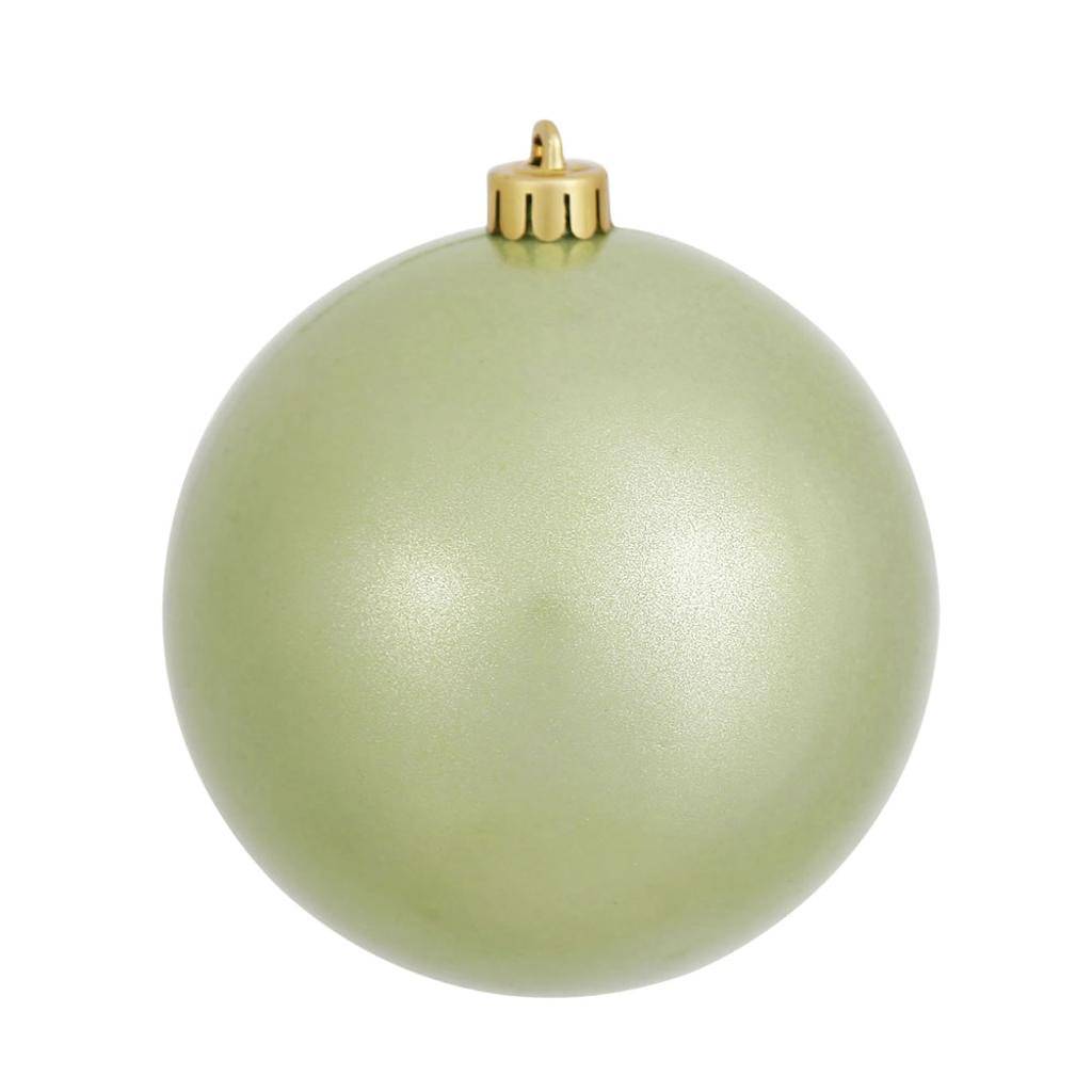 10" Celadon Candy Ball Ornament 1