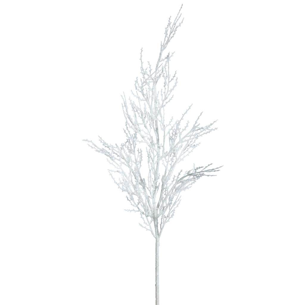 28" White Glitter Wild Huck Spray (6 pack) 1