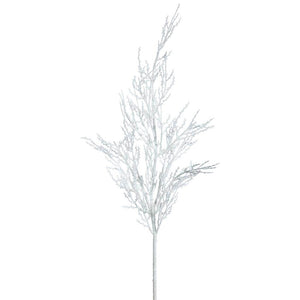 28" White Glitter Wild Huck Spray (6 pack) 1