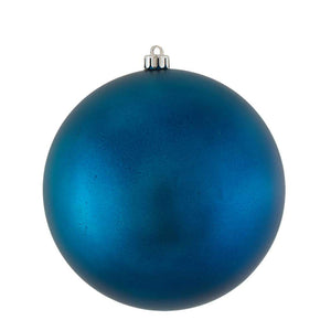 2.4" Sea Blue Matte Ball Ornament (24 pack) 1