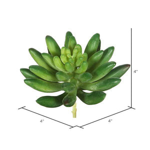 4" Artificial Faux Cactus Stem Pick (6 pack) 2