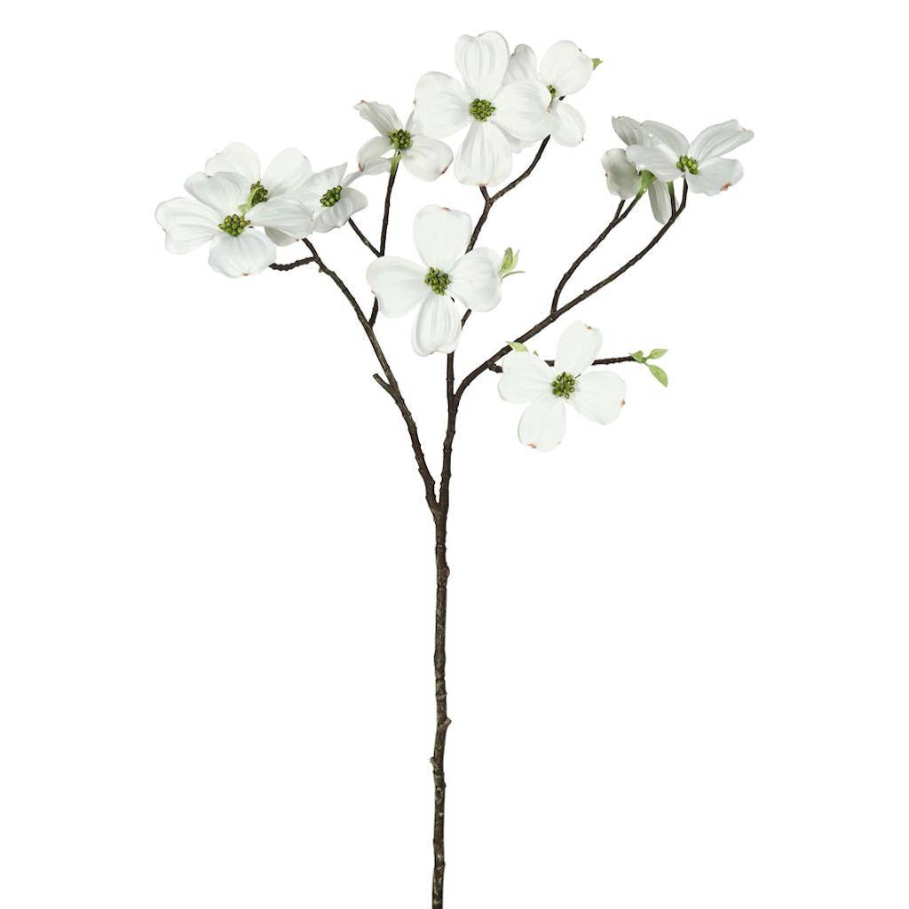 28" Artificial White Dogwood (3 Pack) 1
