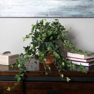 26" Artificial Green Mini Ivy Hanging Spray 3