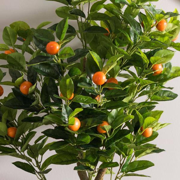 48" Artificial Real Touch Orange Tree 2
