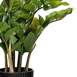 28" Artificial Zamifolia in Black Pot 2
