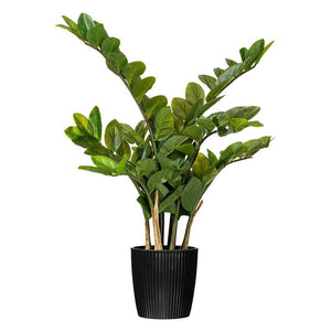 28" Artificial Zamifolia in Black Pot 1