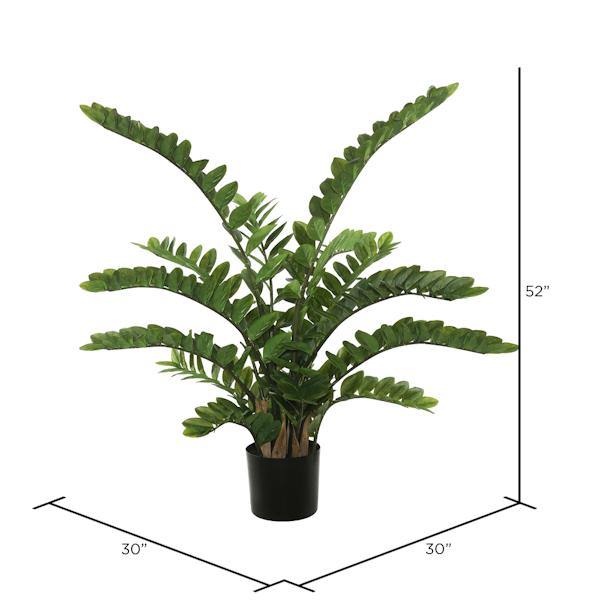 52" Artificial Potted Zamifolia Plant 2