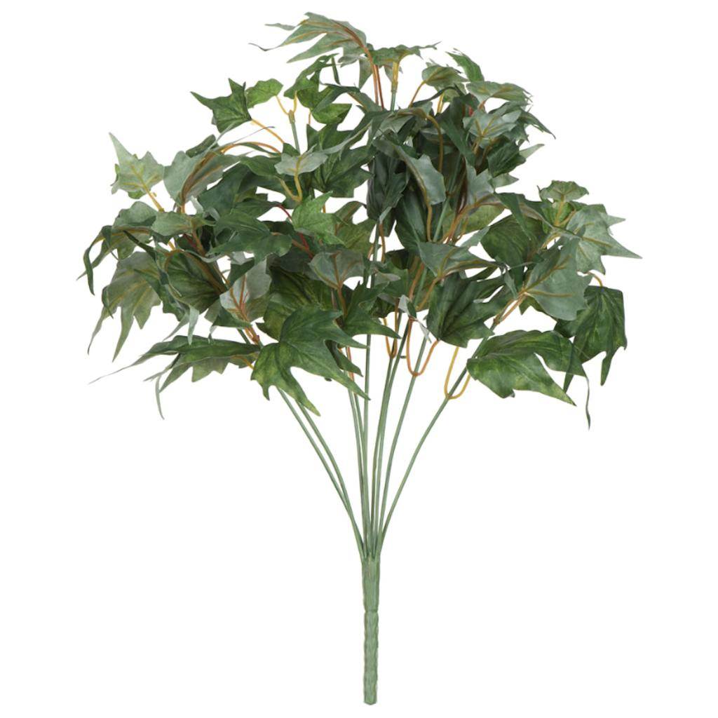 17" Artificial Green Star Ivy Bush 1