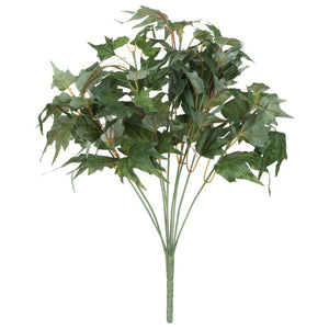 17" Artificial Green Star Ivy Bush 1