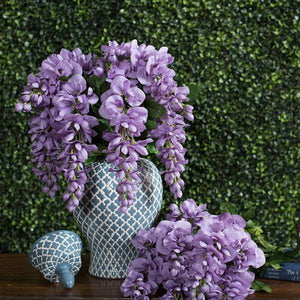 19" Artificial Lavender Wistera Bush 3