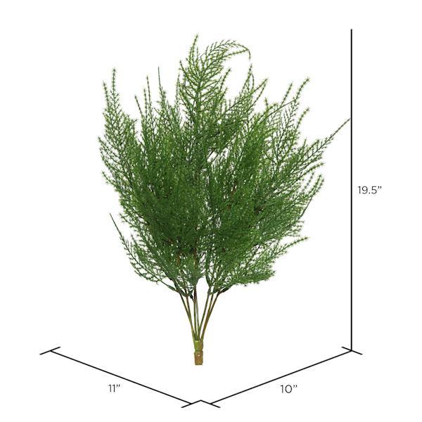 19.5" Artificial Asparagus Spray 2