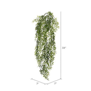 34" Artificial Lemon Beauty Leaf Vine Spray 2