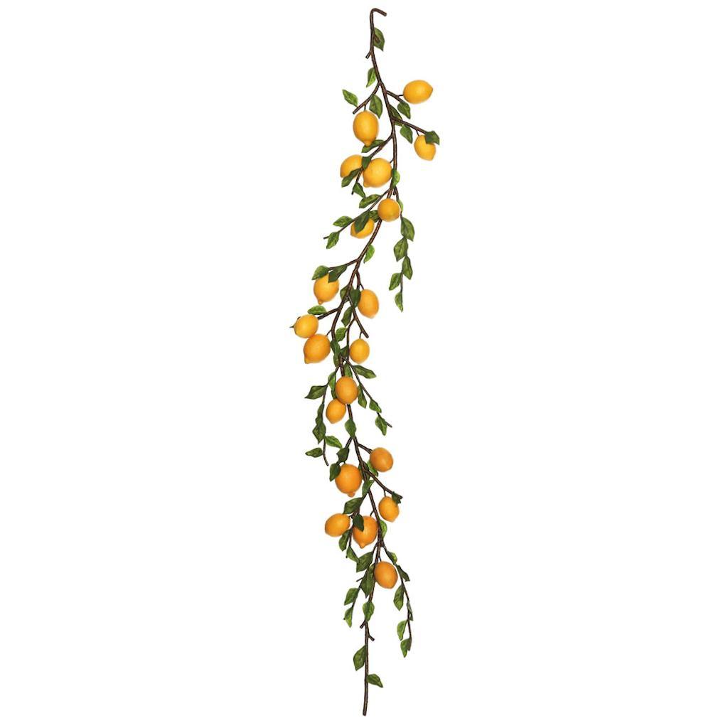 5' Artificial Lemon Garland 1