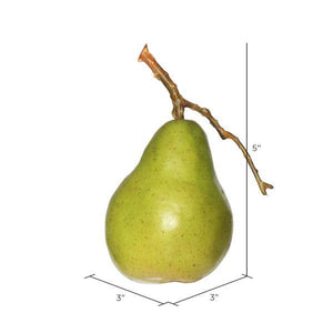 5" Green Styrofoam Pear (6 pack) 2