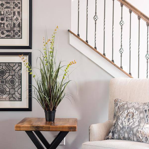60" Artificial Potted Eucalyptus Grass 4