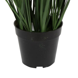 48" Artificial Potted Green Brushed Grass 5