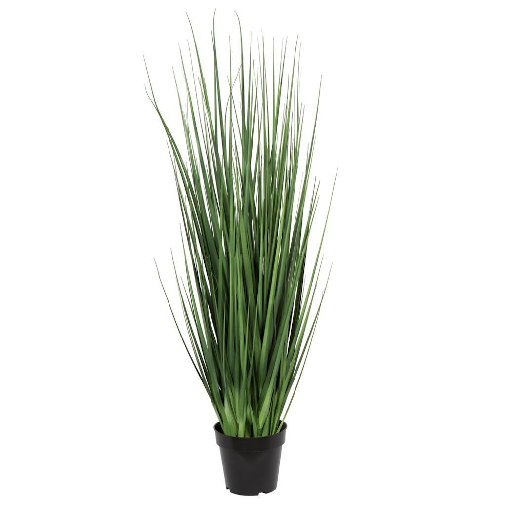 48" Artificial Potted Extra Full Grass 1