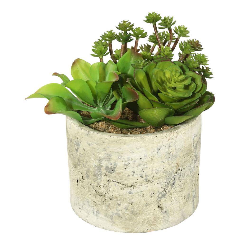 8" Artificial Succulent Arrangement 1