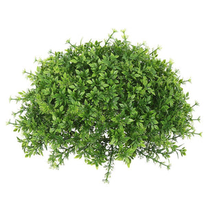 13" Artificial Green Mixed Greenery Half Ball 1