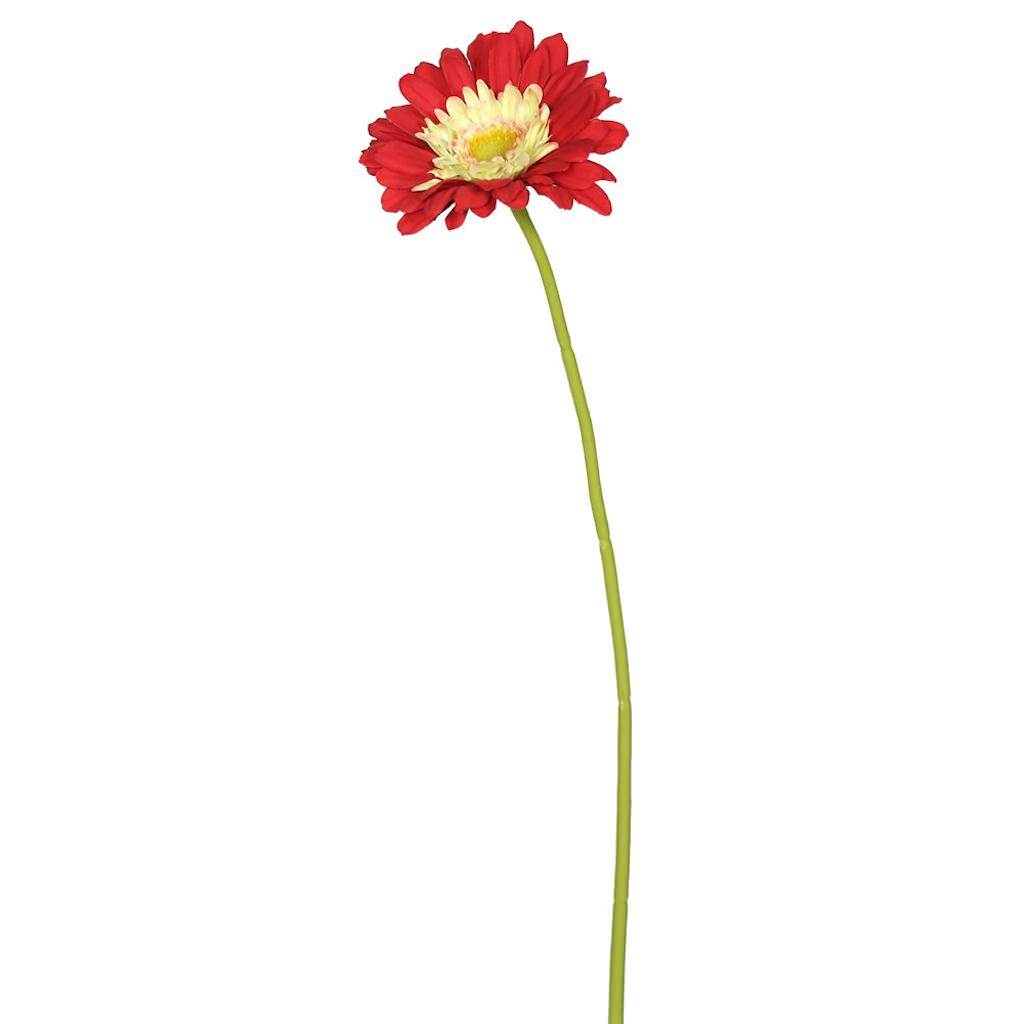 21" Artificial Red Gerbera Daisy (6 Pack) 1