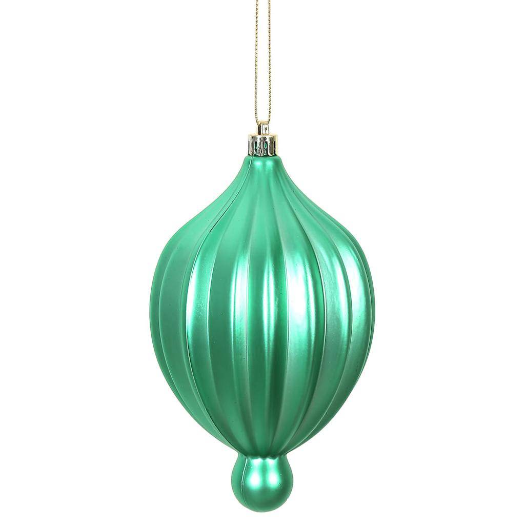 6.3" Seafoam Matte Lantern Ornament (4 pack) 1