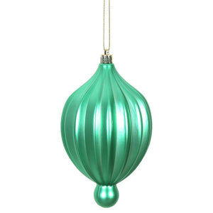 6.3" Seafoam Matte Lantern Ornament (4 pack) 1