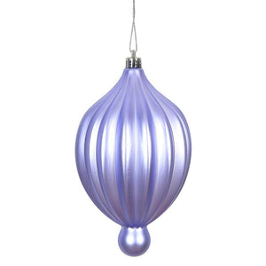 6.3" Lavender Matte Lantern Ornament (4 pack) 1