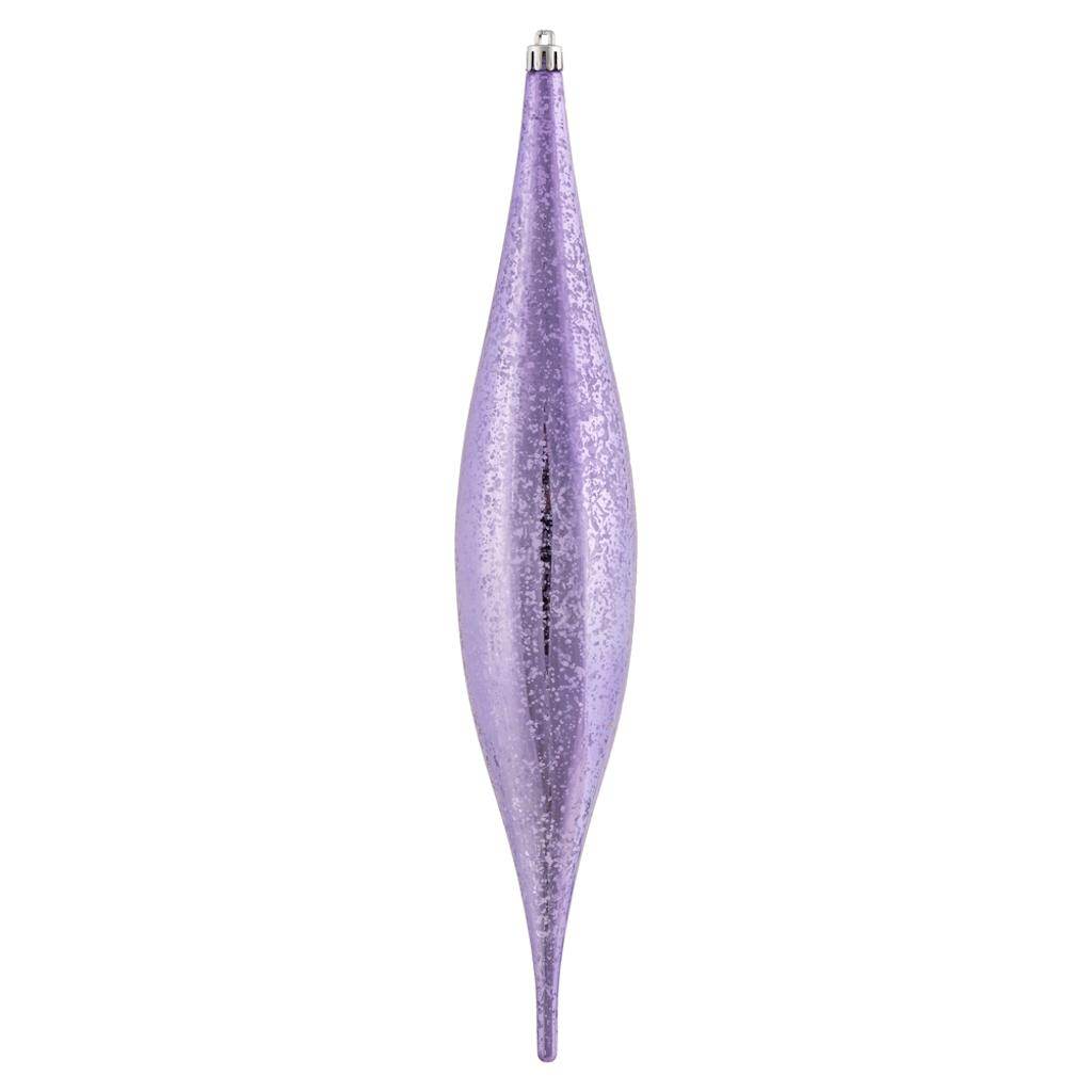 13" Lavender Mercury Rain Drop Ornament (2 pack) 1