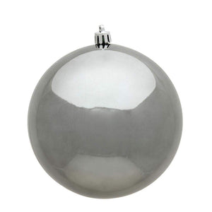 2.4" Pewter Shiny Ball Ornament (24 pack) 1