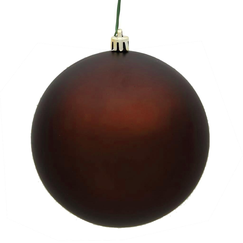 2.75" Burgundy Matte UV Treated Ball Ornament (12 pack) 1