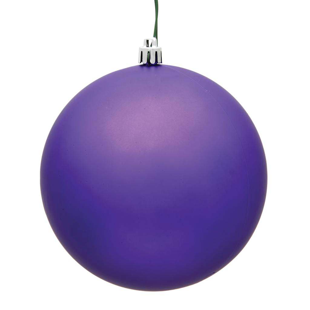 2.75" Purple Matte UV Treated Ball Ornament (12 pack) 1