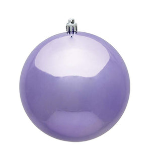 2.75" Lavender Shiny UV Treated Ball Ornament (12 pack) 1