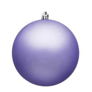 3" Lavender Matte Ball Christmas Ornament (12 pack) 1
