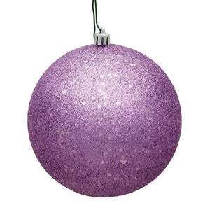 12" Orchid Sequin Ball Ornament 1