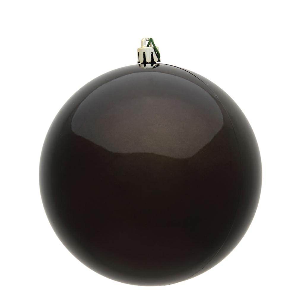 12" Gunmetal Candy Finish Ball Ornament 1