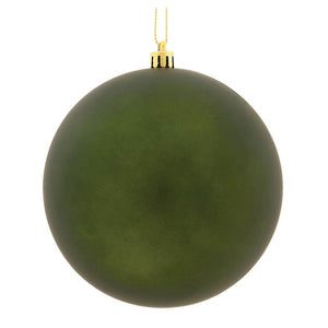 3" Moss Green Matte Finish Ball Ornament (32 pack) 1