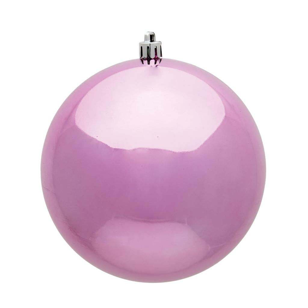 3" Pink Shiny Finish Ball Ornament (32 pack) 1