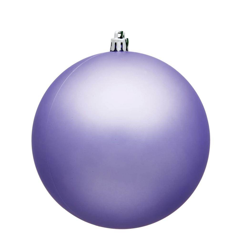 3" Lavender Matte Finish Ball Ornament (32 pack) 1
