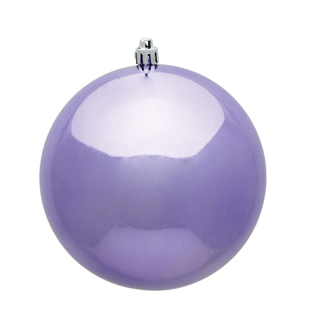 3" Lavender Shiny Finish Ball Ornament (32 pack) 1