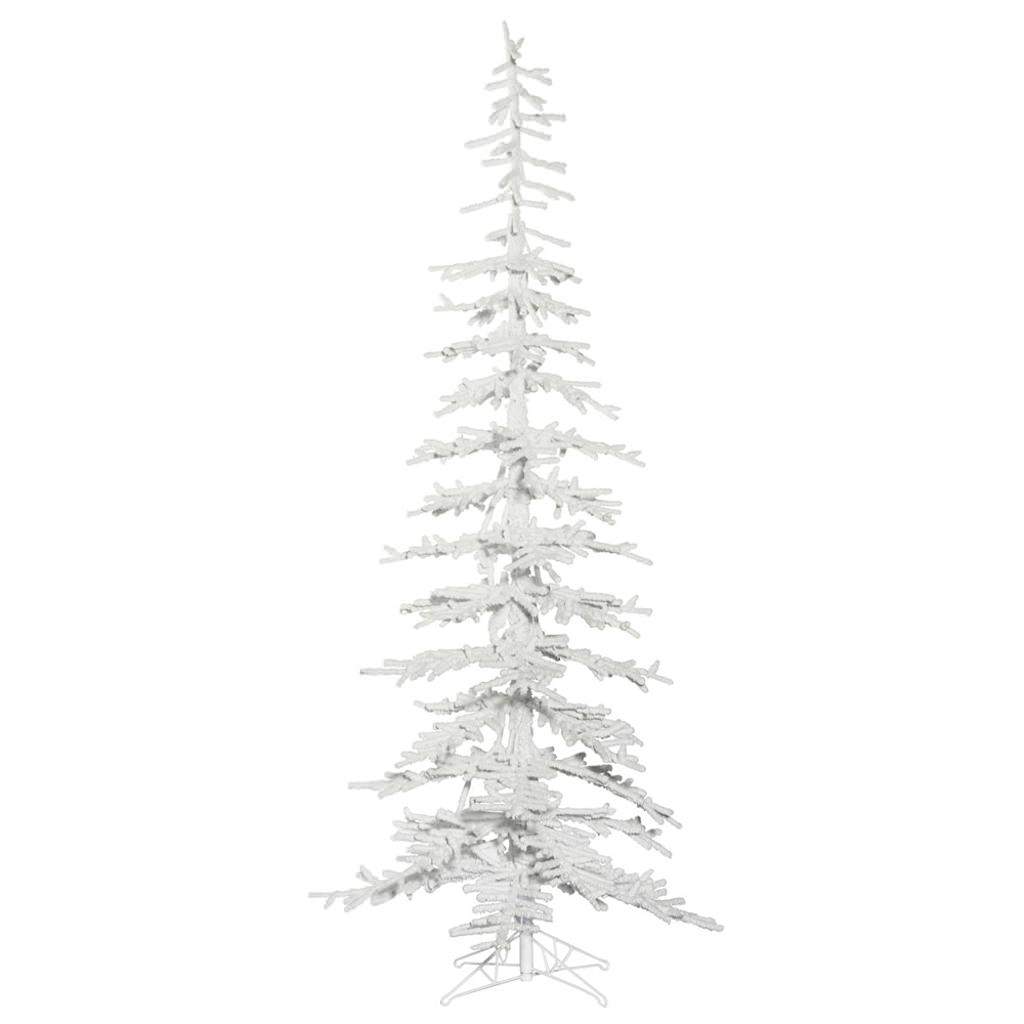 6' x 26" Artificial Flocked Kuna Pine Tree 1