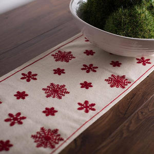 12" x 60" Let It Snow Table Runner 4