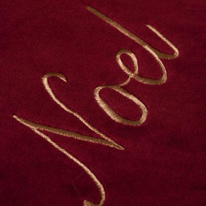 14" x 90" Velvet Noel Table Runner 3