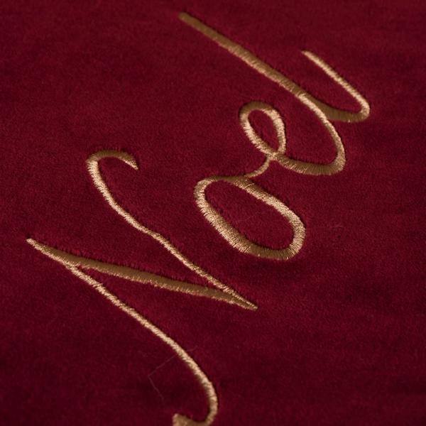 14" x 90" Velvet Noel Table Runner 3