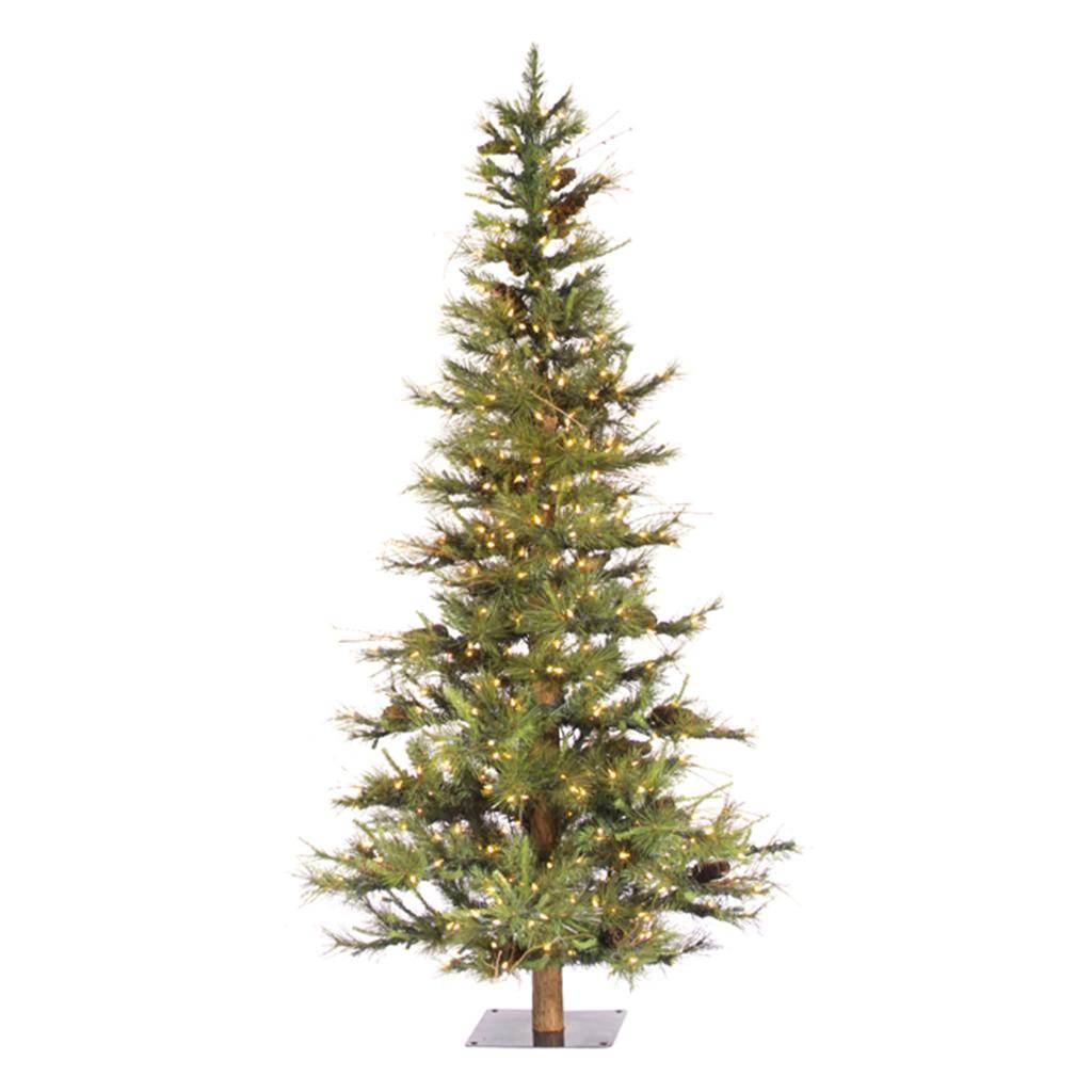 6' x 41" Artificial Ashland 450 Warm White Lights 1