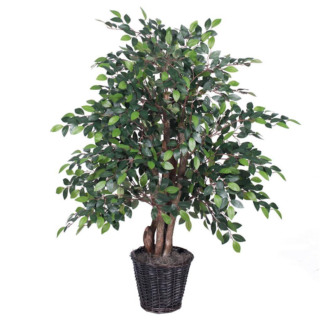 4' Artificial Mini Ficus Extra Full Tree 1